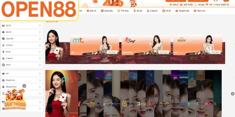 Lý do người chơi nên chọn casino tại Open88