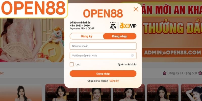 Phương pháp đăng nhập bổ biến 