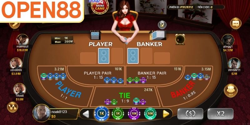 Mẹo chơi baccarat cho người mới tại Open88