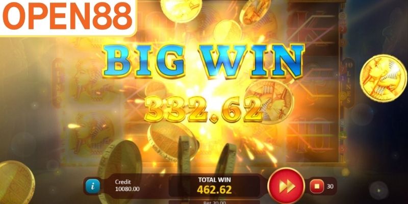 Kho nổ hũ Open88 có hệ số Jackpot siêu khủng