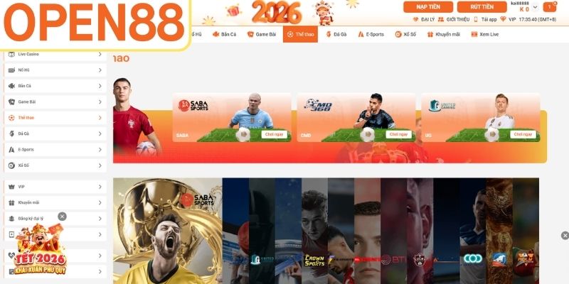 Vì sao thể thao tại Open88 thu hút người chơi?