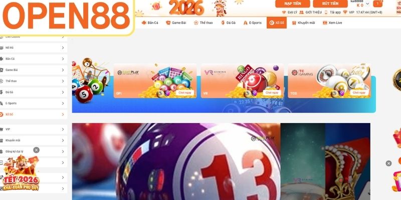 Vì sao xổ số Open88 được nhiều người quan tâm?